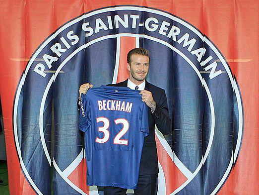 Hvor spiller Beckham?