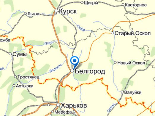 Hvor er Belgorod?